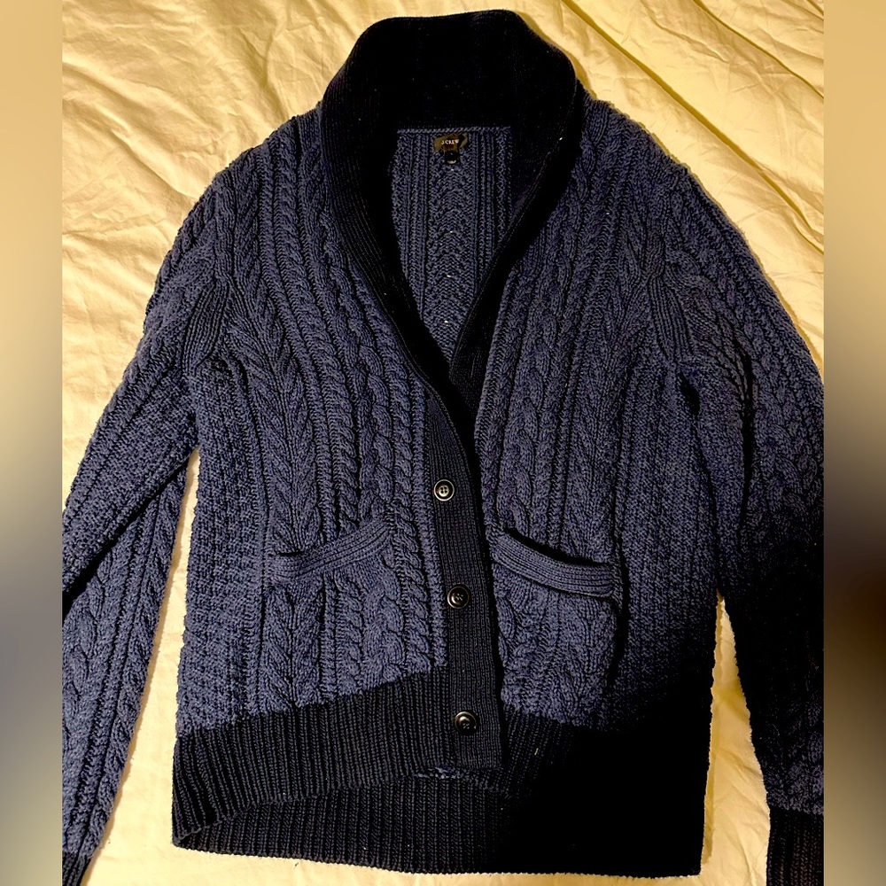 JCrew yacht grandpa wasp cardigan